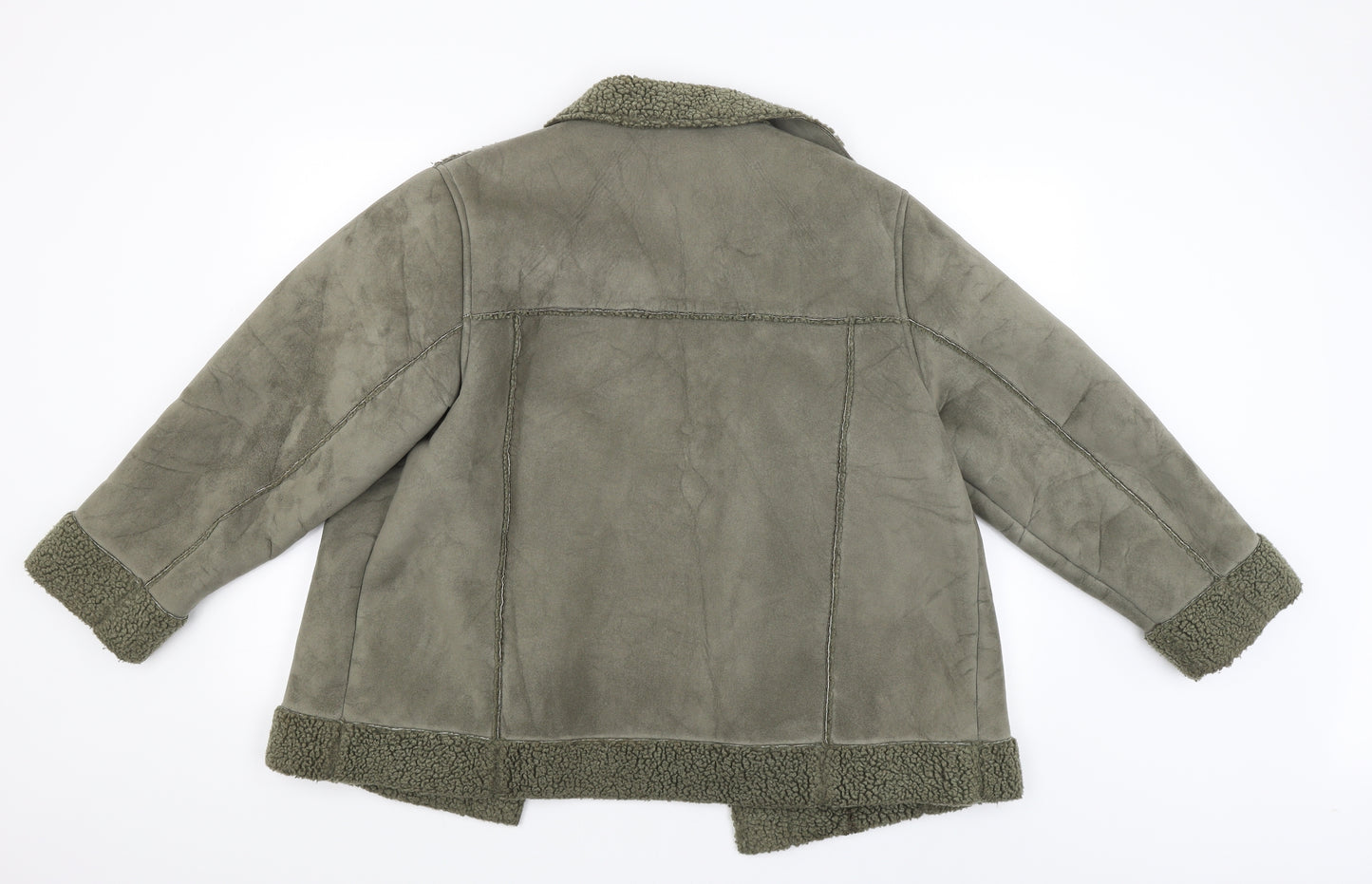 Alice Callina Womens Beige   Jacket Coat Size 18