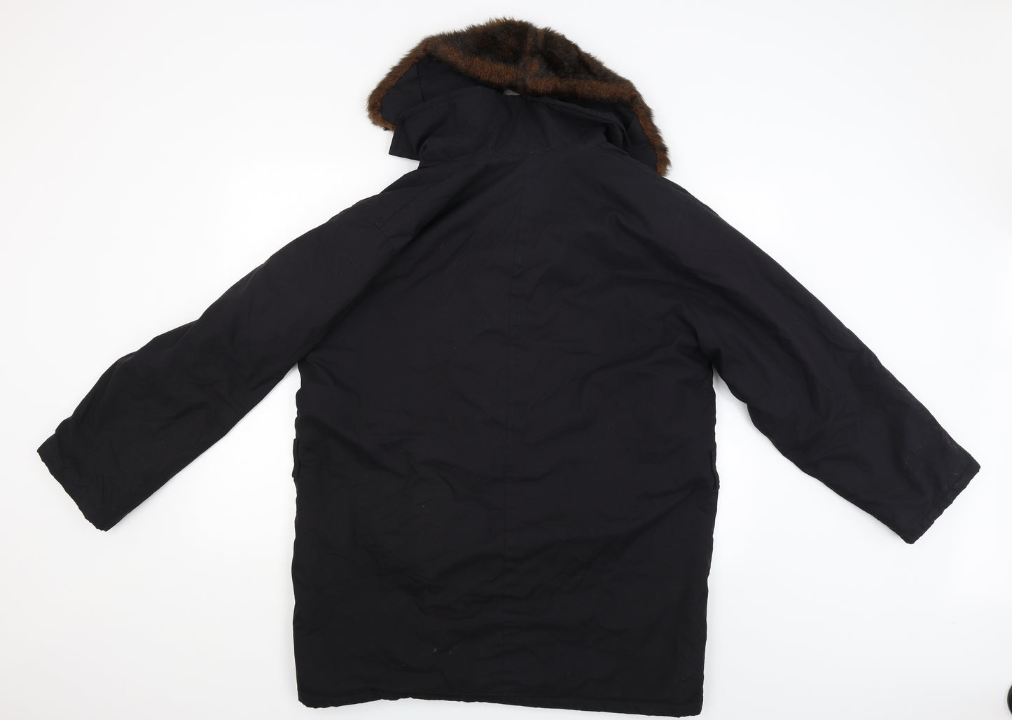 Vianni Womens Black   Jacket Coat Size L