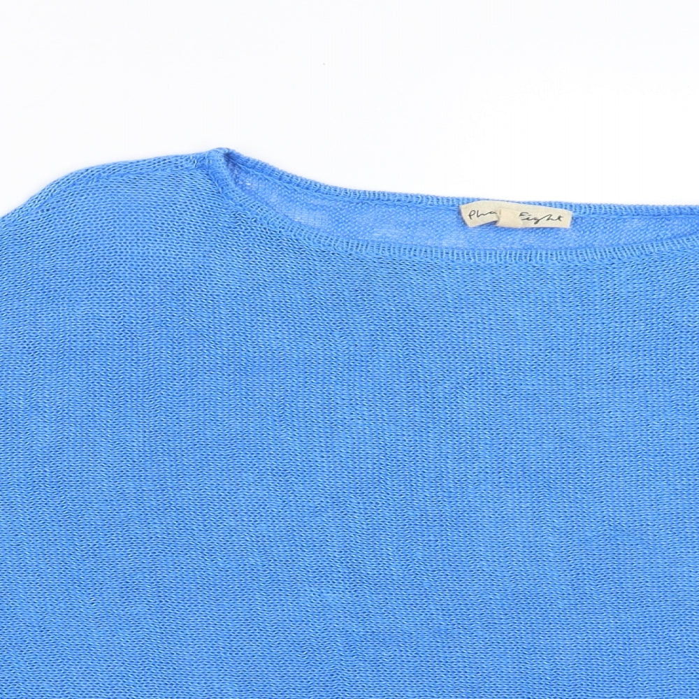 Phase Eight Womens Blue   Pullover Jumper Size M