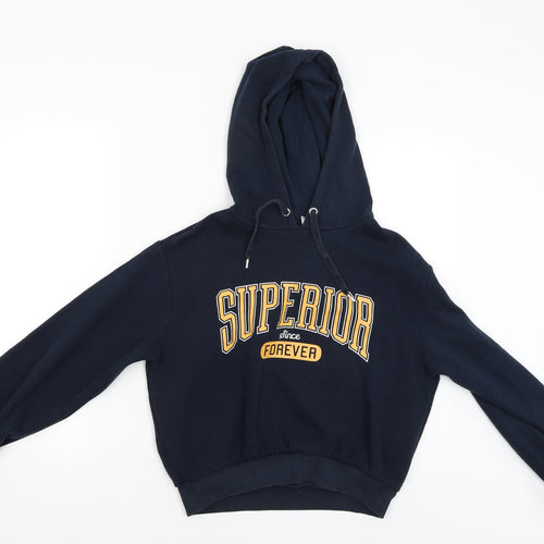 Divided Womens Blue   Pullover Hoodie Size S  - Superior since forever