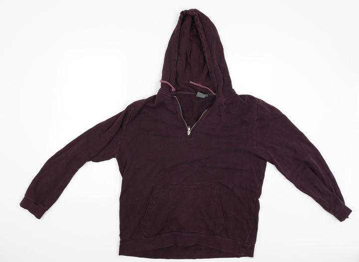 ASOS Womens Red   Pullover Hoodie Size L
