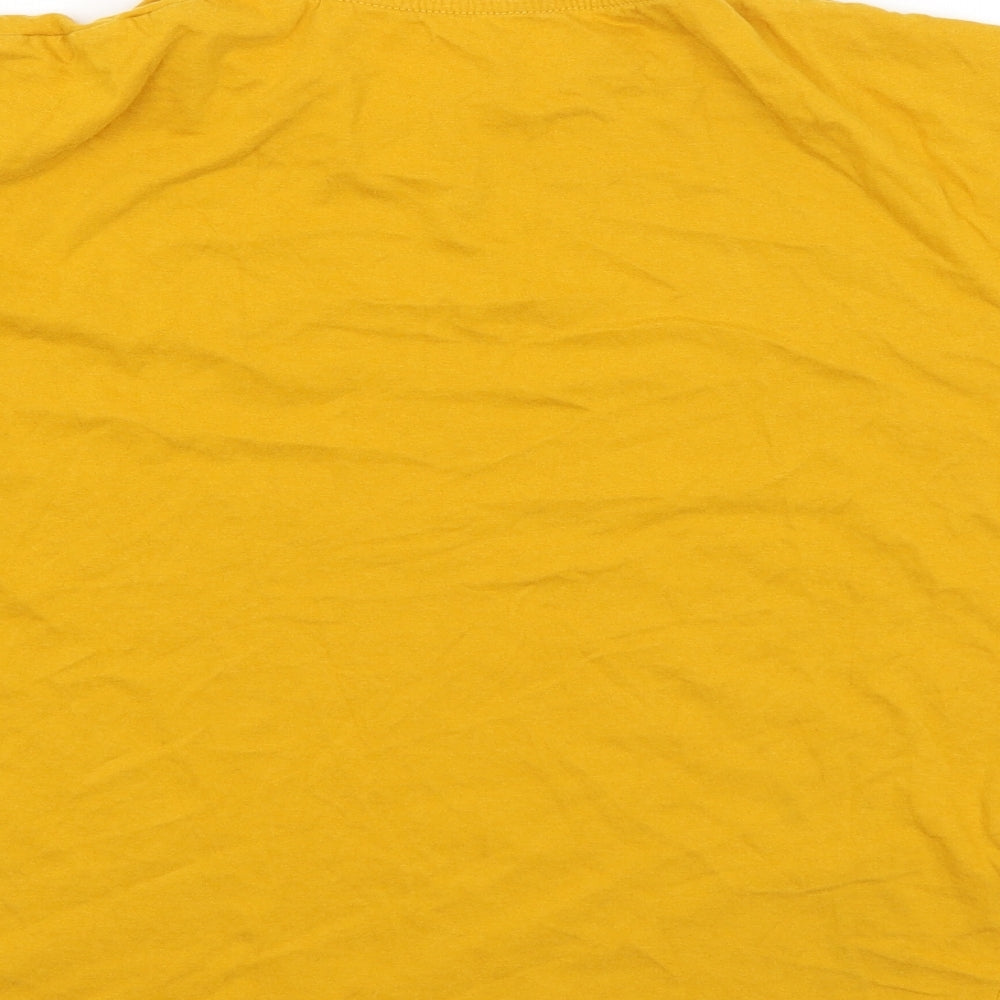 Primark Womens Yellow   Basic T-Shirt Size L  - Seattle Washington