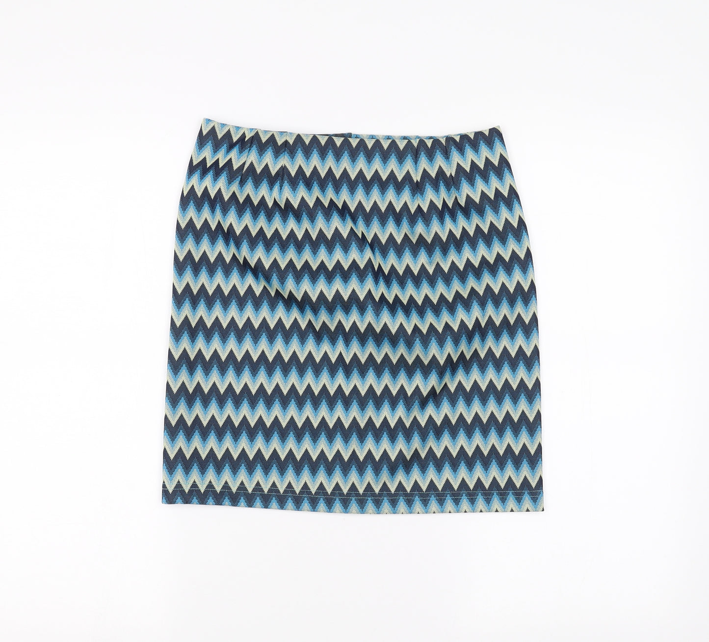 Cosmart Womens Blue   A-Line Skirt Size S