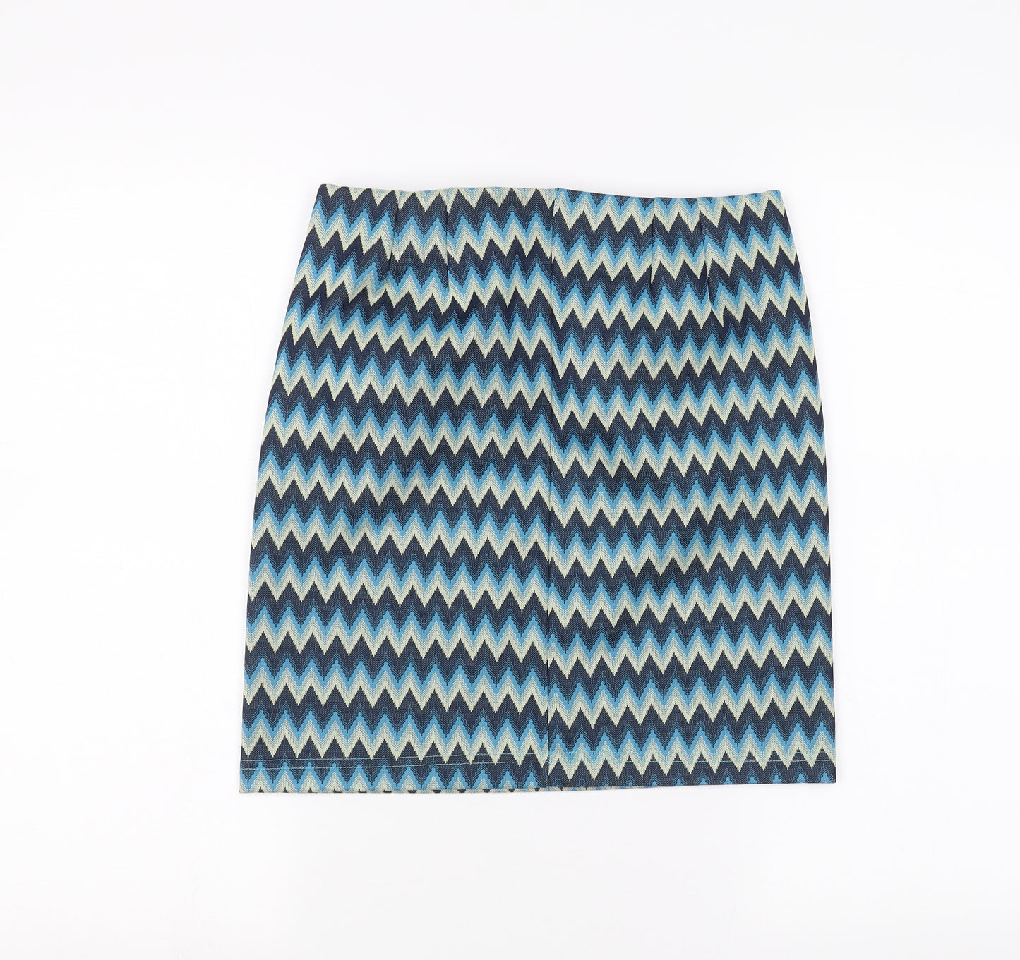 Cosmart Womens Blue   A-Line Skirt Size S