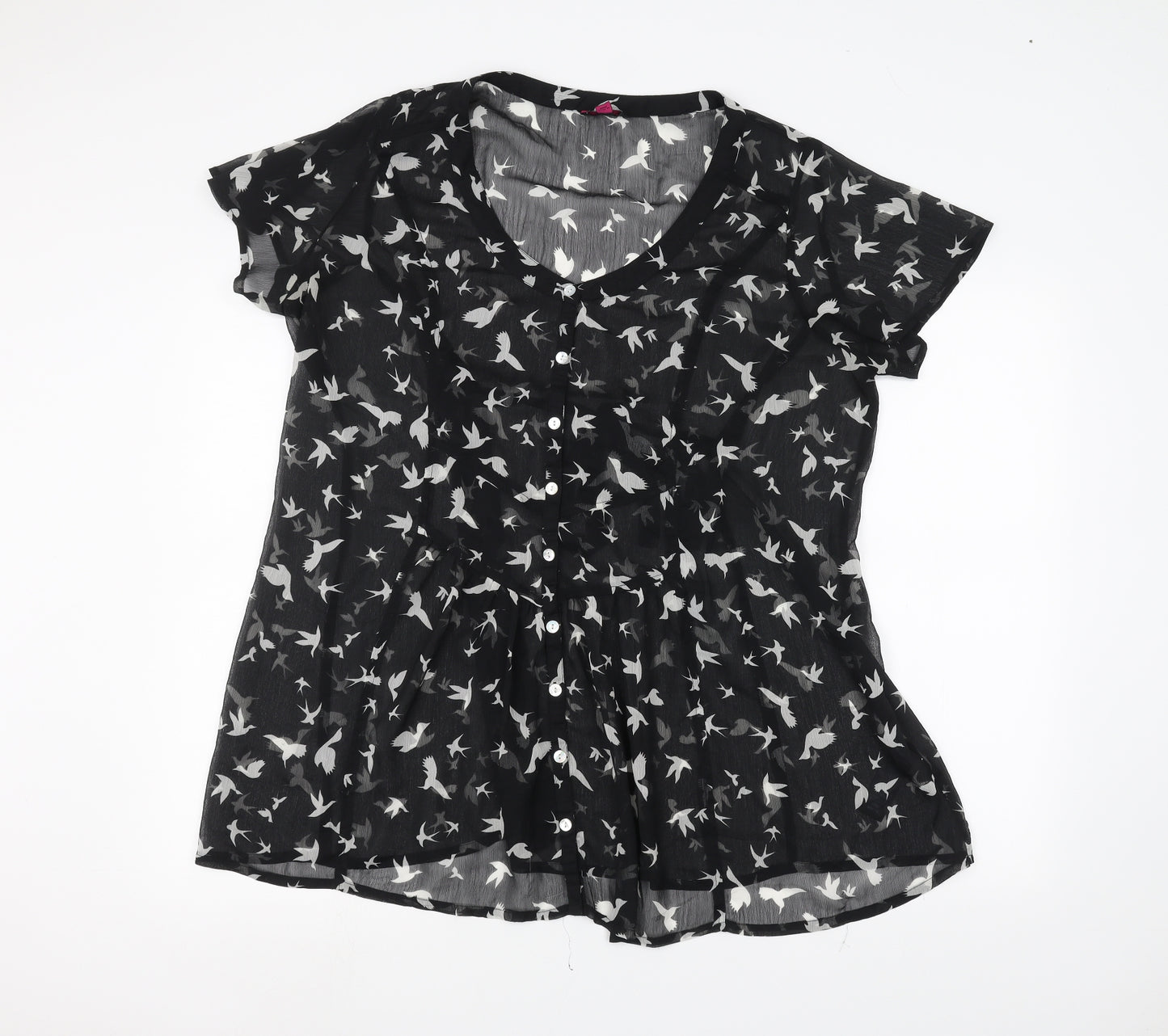 Joe Browns Womens Black   Basic Blouse Size 18