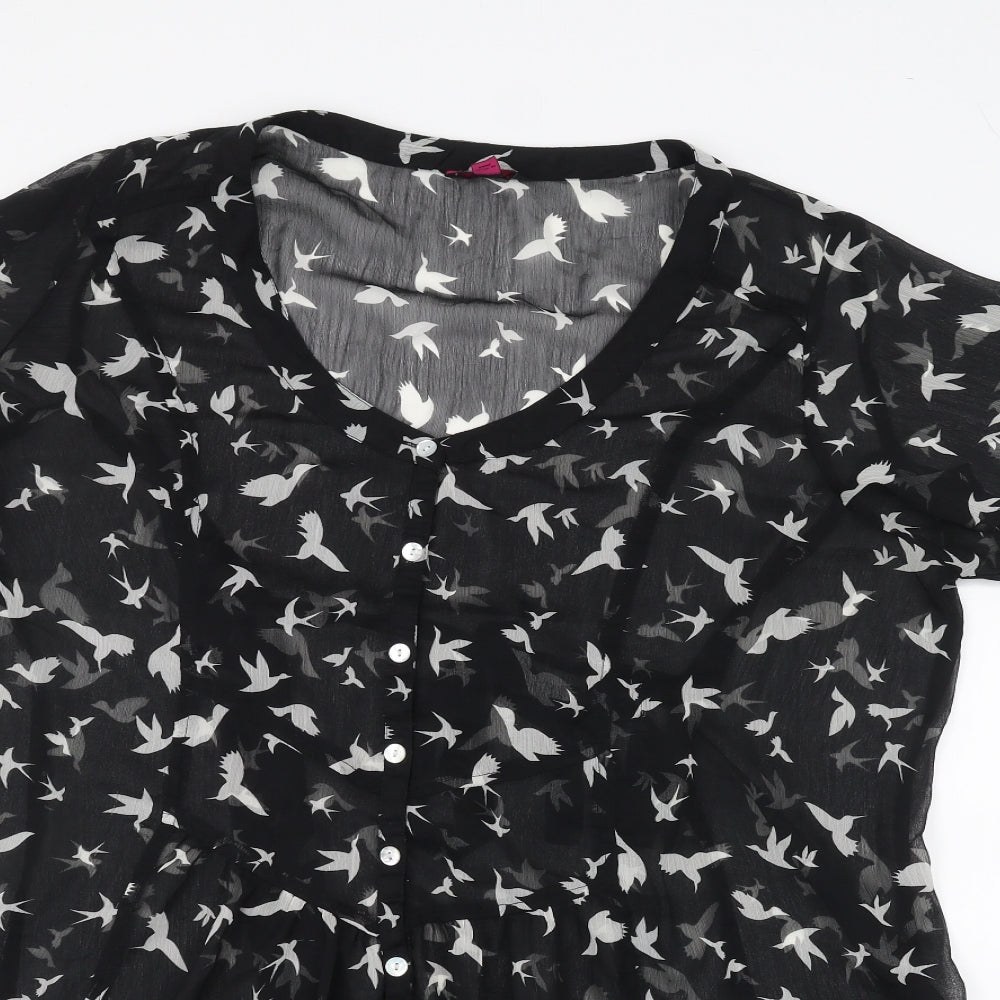 Joe Browns Womens Black   Basic Blouse Size 18