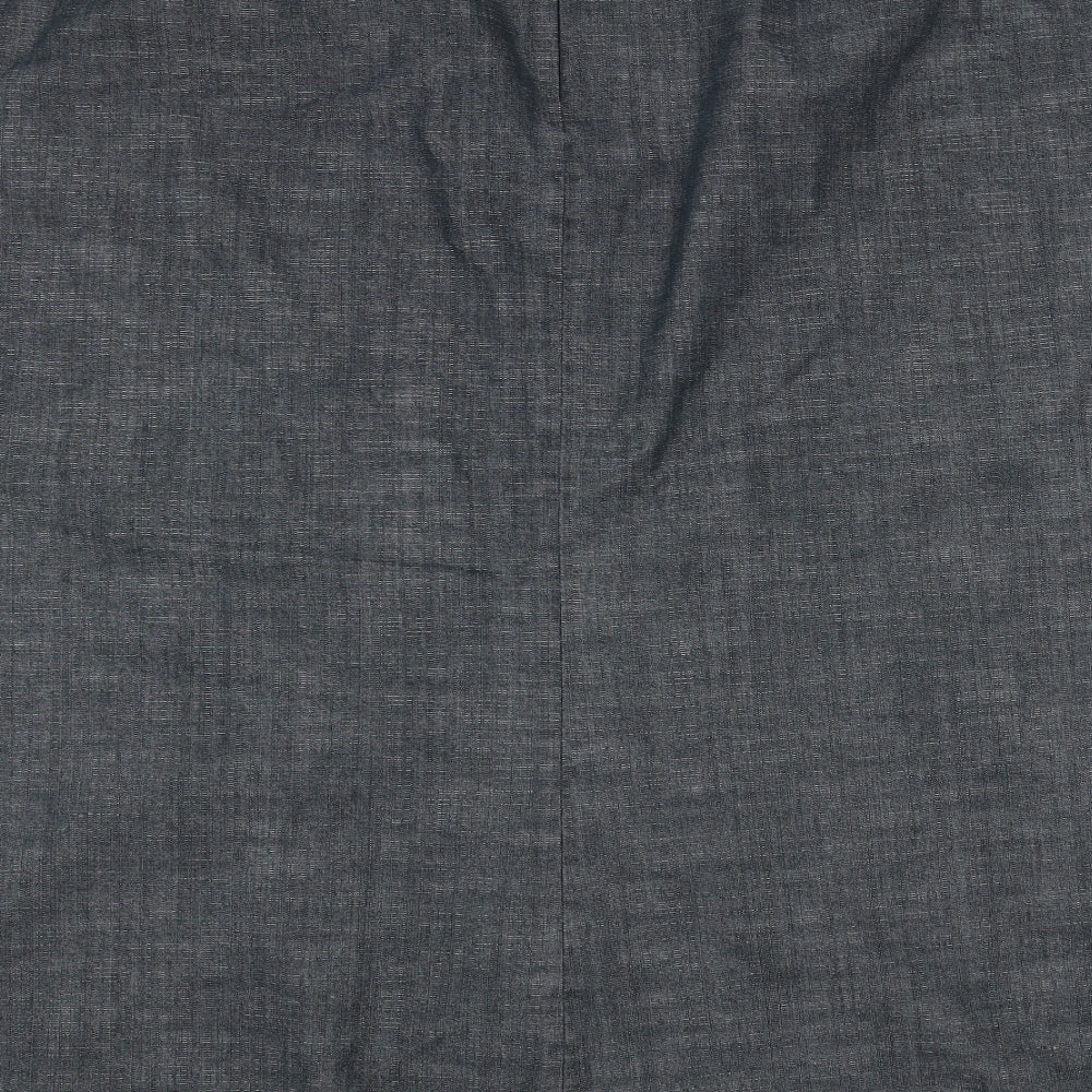 essence Womens Blue   A-Line Skirt Size 28