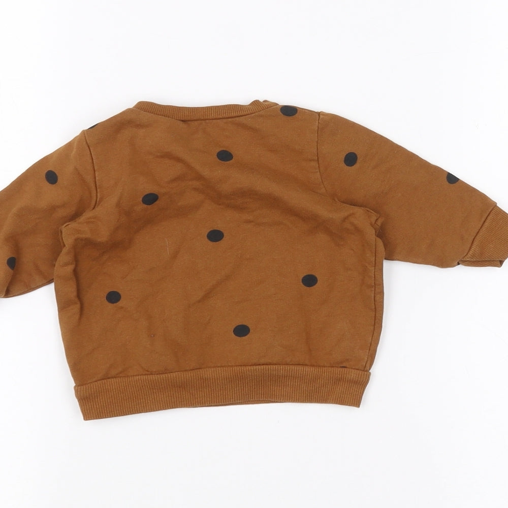 H&M Baby Brown   Pullover Jumper Size 3-6 Months