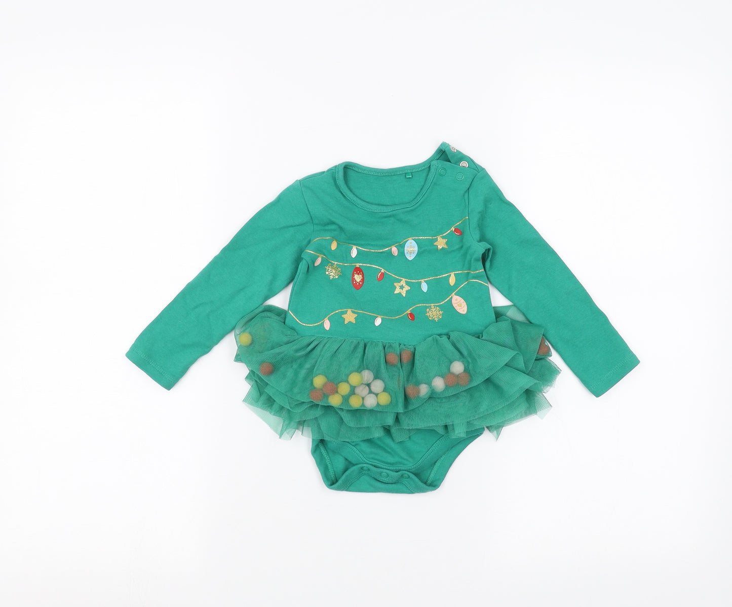 TU Baby Green   Babygrow One-Piece Size 9-12 Months