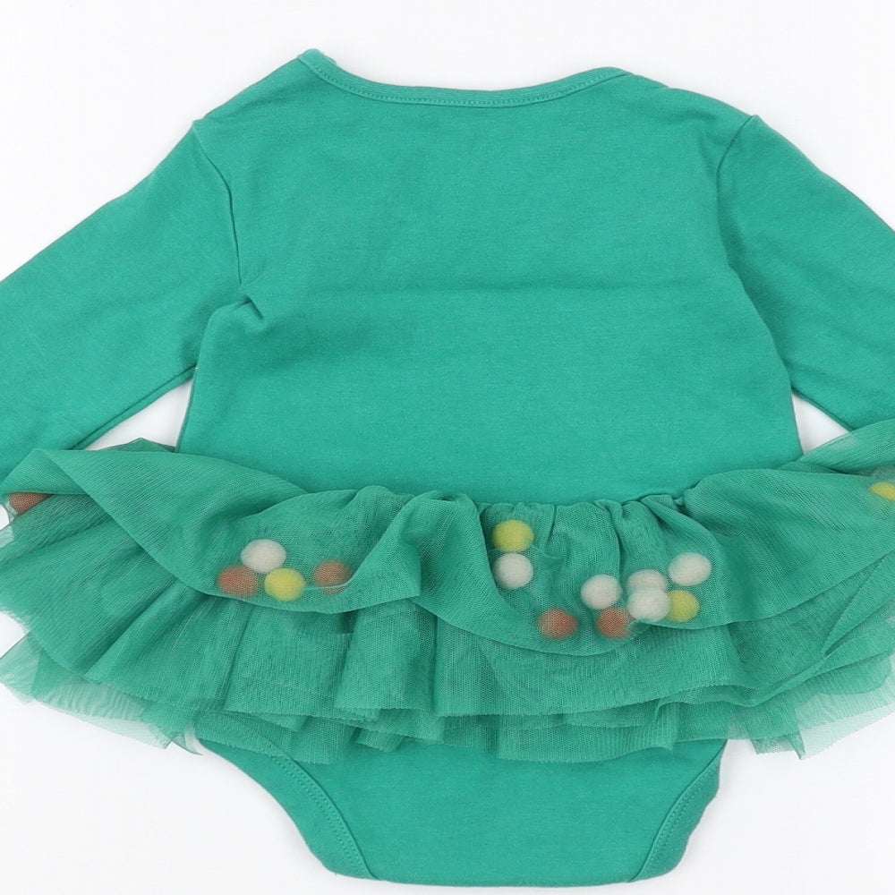 TU Baby Green   Babygrow One-Piece Size 9-12 Months