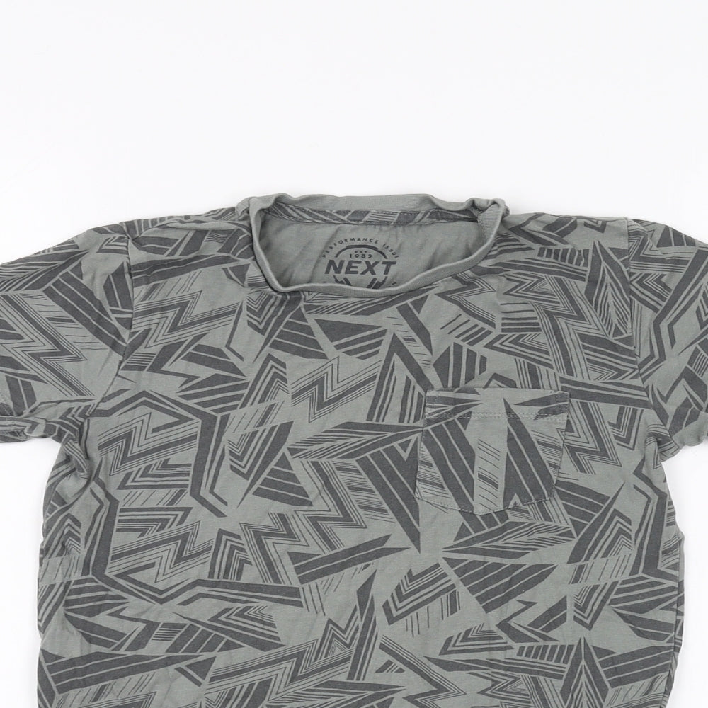 NEXT Boys Green   Basic T-Shirt Size 7 Years