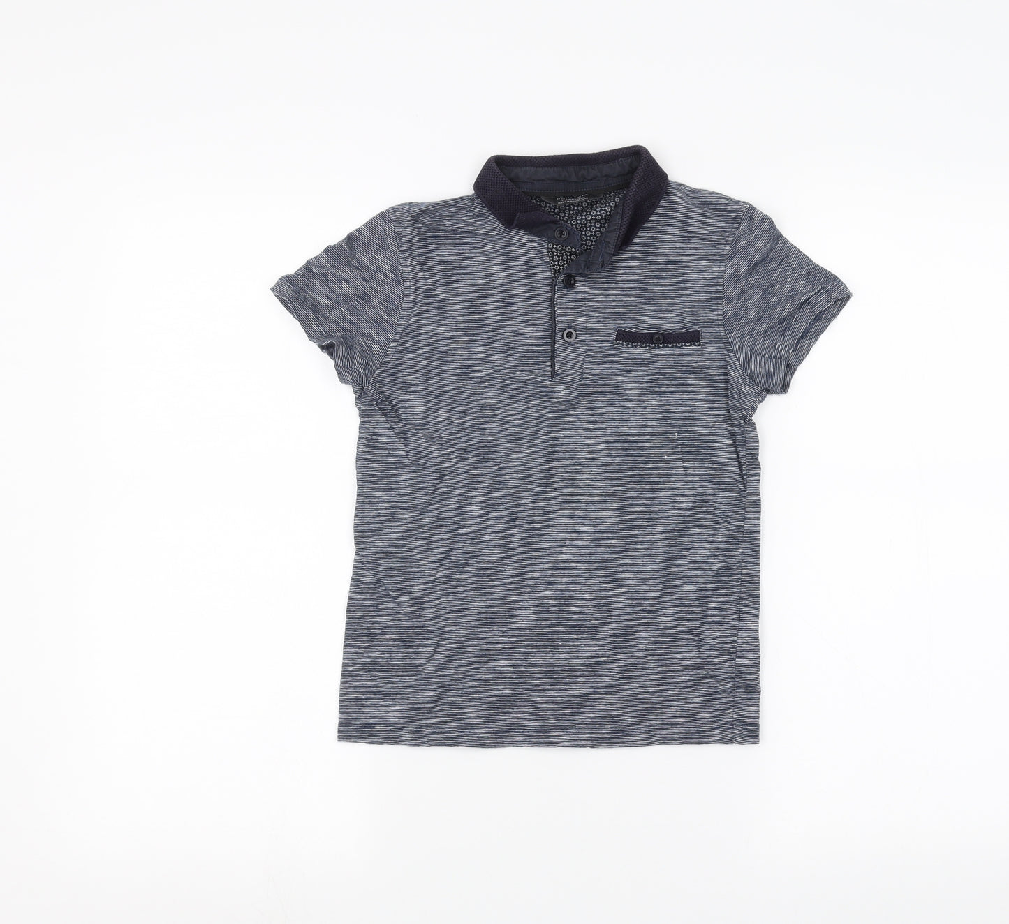 Primark Boys Blue   Basic T-Shirt Size 7-8 Years