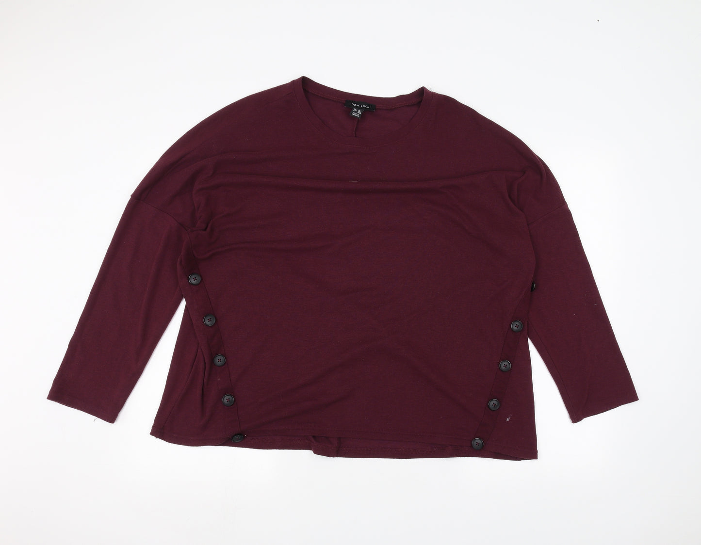 New Look Womens Purple   Pullover Jumper Size 16