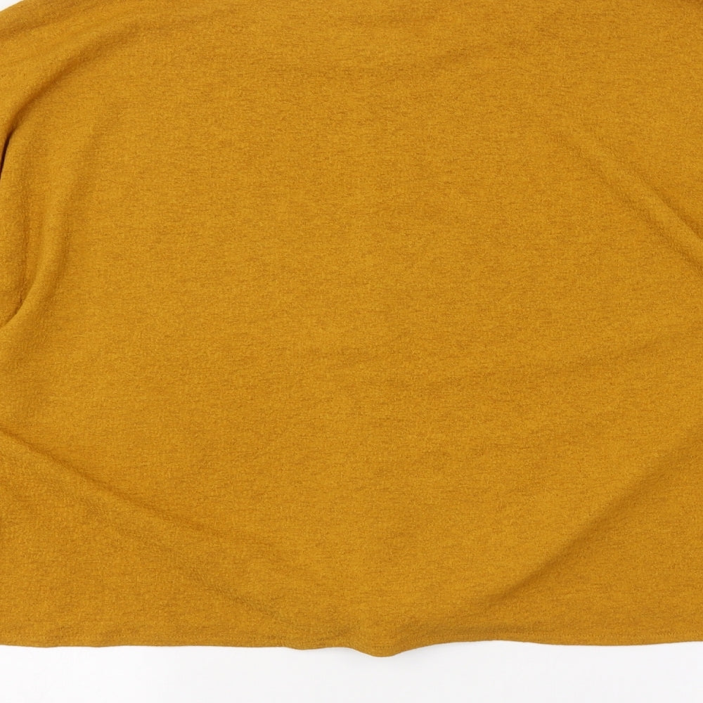 H&M Womens Yellow   Pullover Jumper Size L