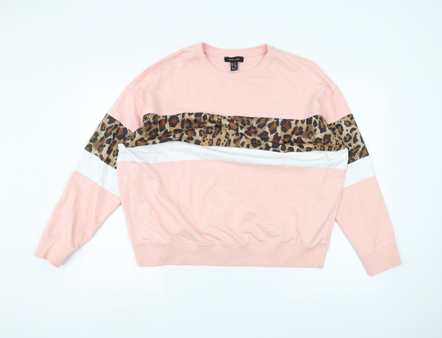 New Look Womens Pink   Pullover Jumper Size M