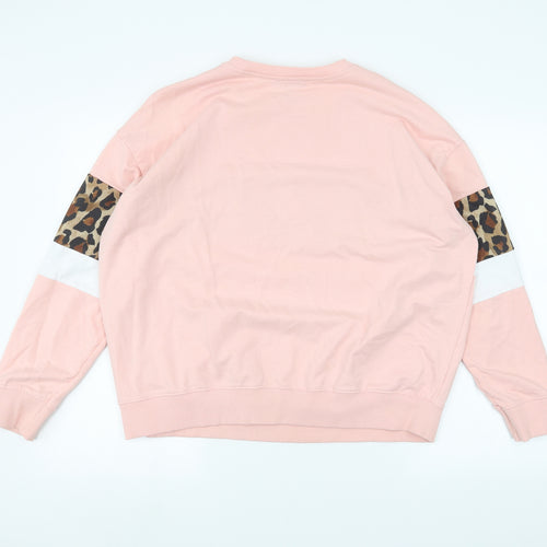 New Look Womens Pink   Pullover Jumper Size M