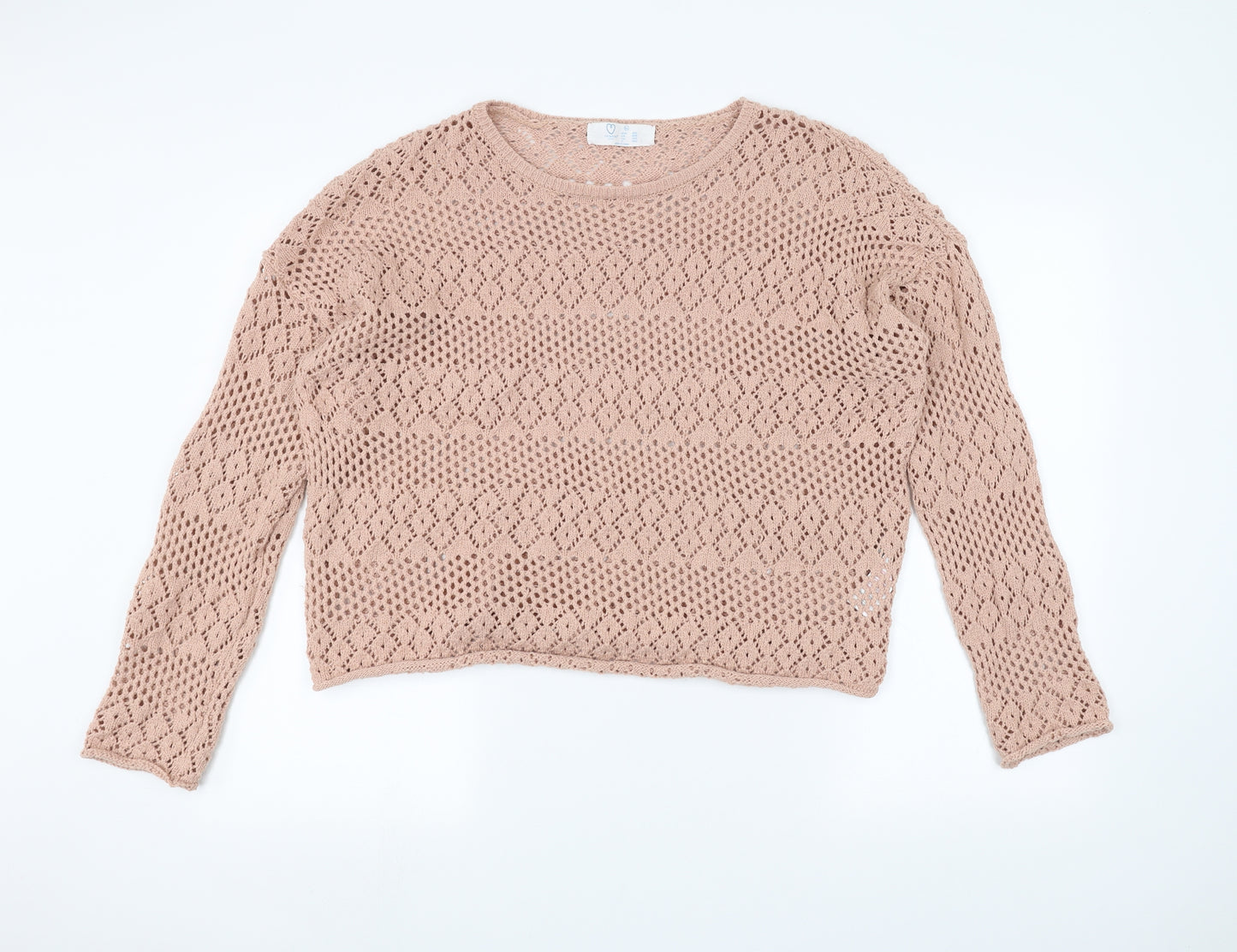 Primark Womens Pink   Pullover Jumper Size XL