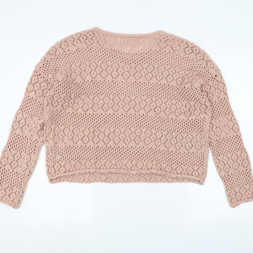 Primark Womens Pink   Pullover Jumper Size XL