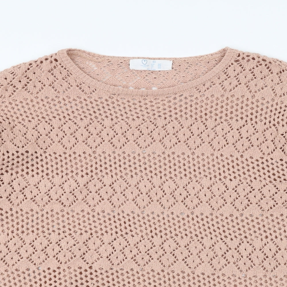 Primark Womens Pink   Pullover Jumper Size XL