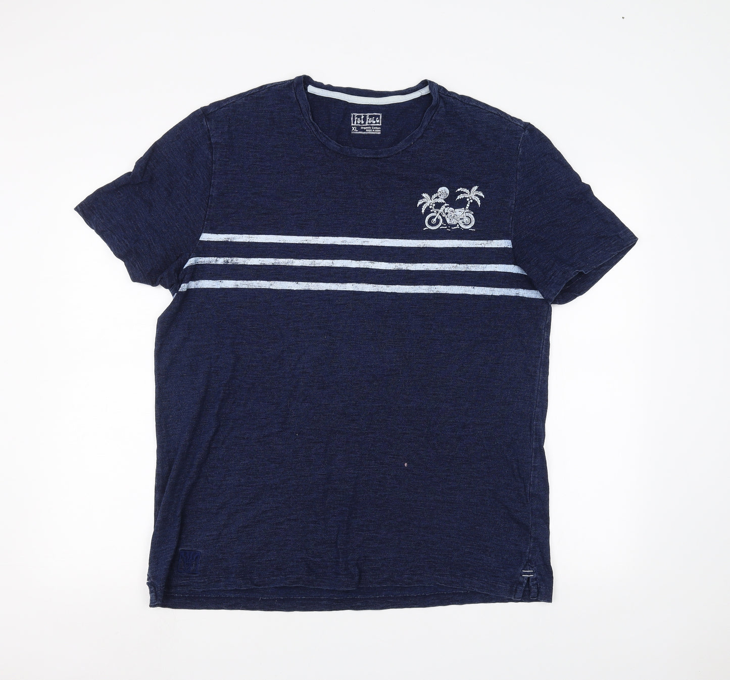 Fat Face Mens Blue    T-Shirt Size XL