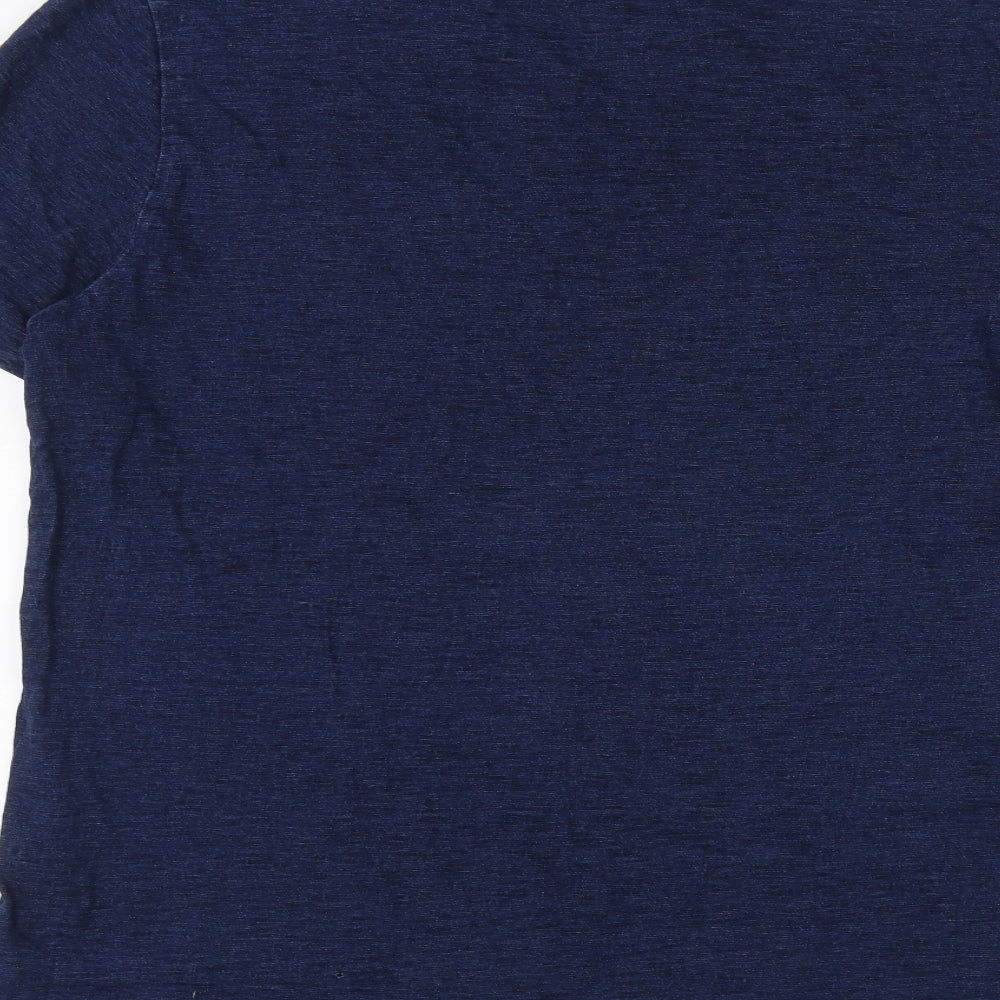Fat Face Mens Blue    T-Shirt Size XL