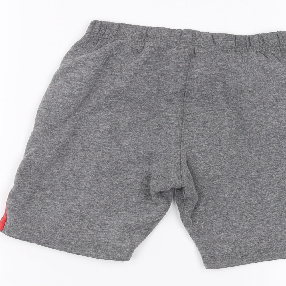 Marvel Boys Grey   Sweat Shorts Size 6-7 Years - Marvel