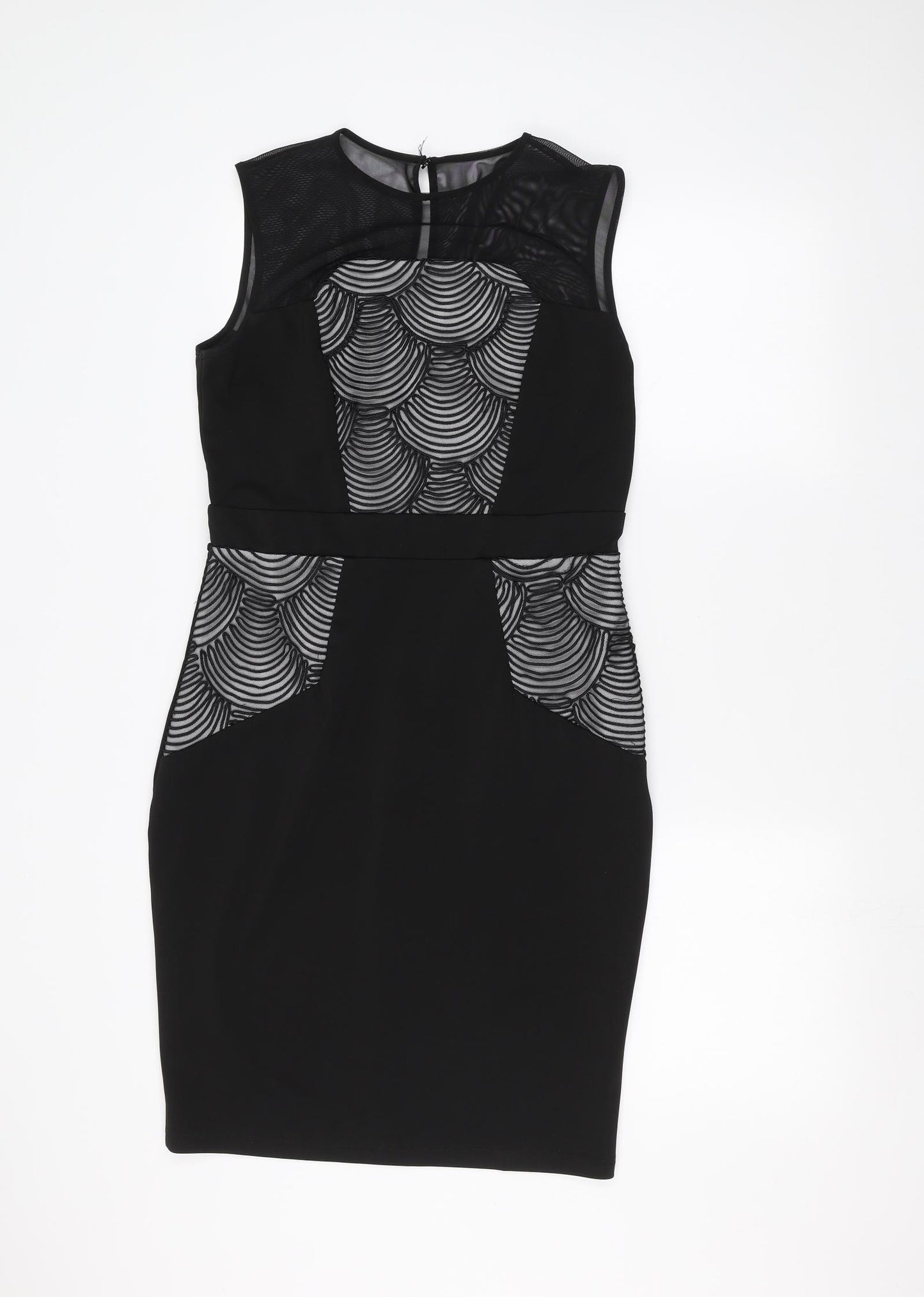 Preworn Womens Black   A-Line  Size 14