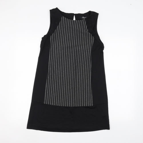 Peacocks Womens Black   Basic T-Shirt Size 10