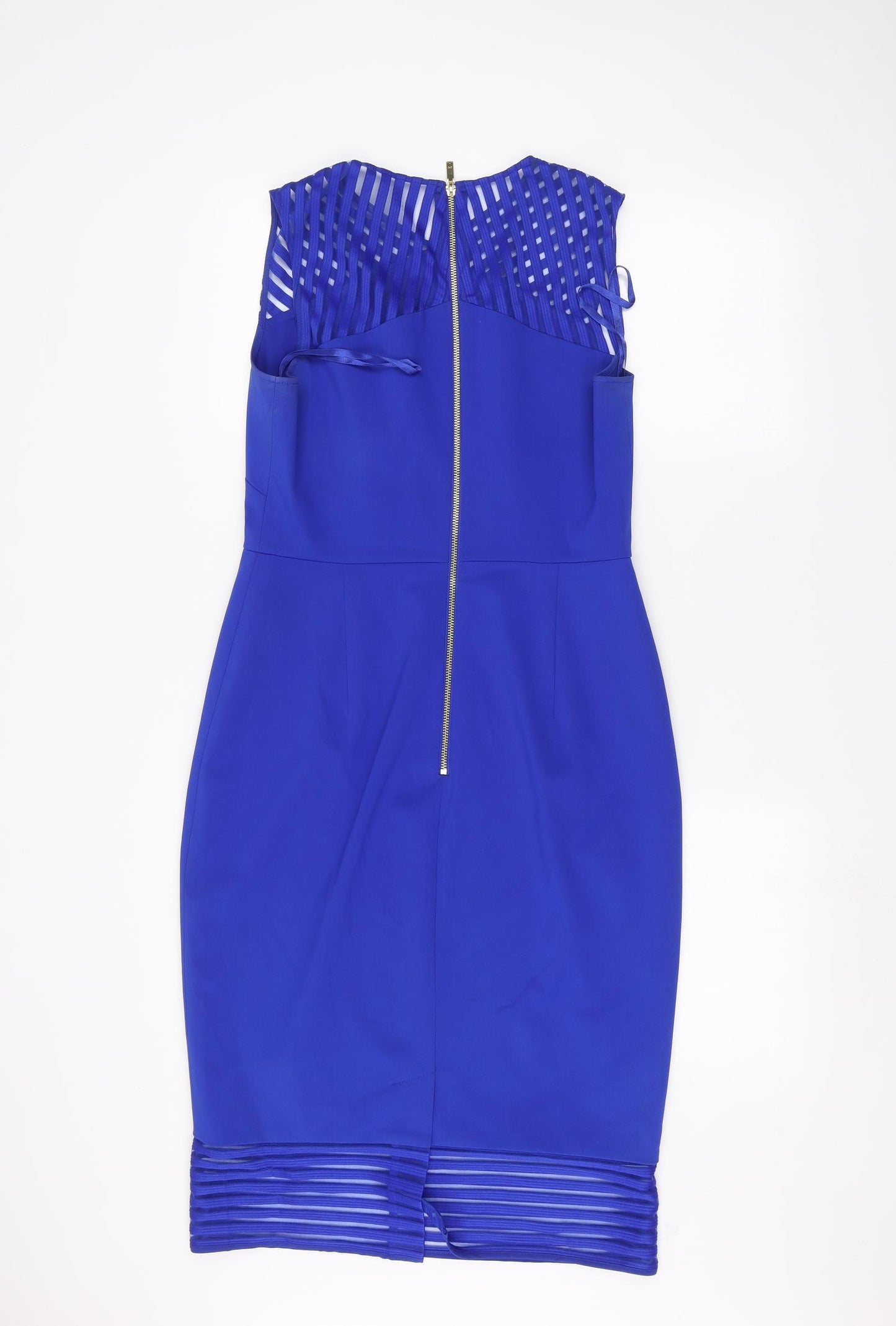 Ted Baker Womens Blue   Pencil Dress  Size M
