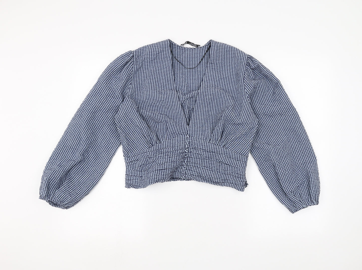 Zara Womens Blue   Pullover Jumper Size M