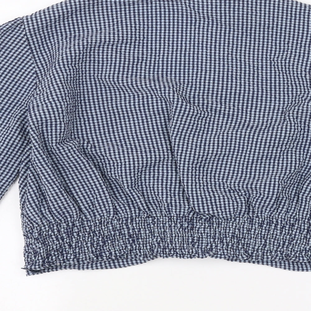 Zara Womens Blue   Pullover Jumper Size M