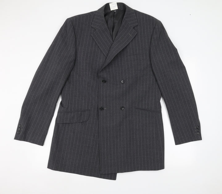 Burton Mens Grey Jacket Suit Jacket Size 42