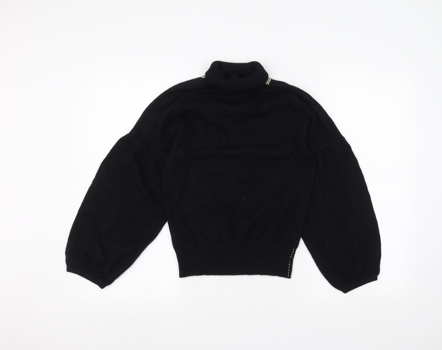 Shrinking Violet Womens Blue   Pullover Jumper Size S