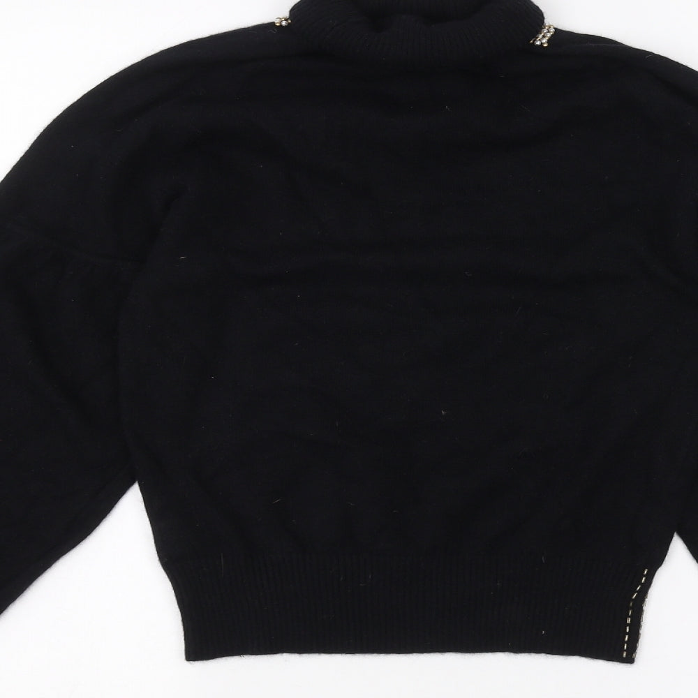 Shrinking Violet Womens Blue   Pullover Jumper Size S