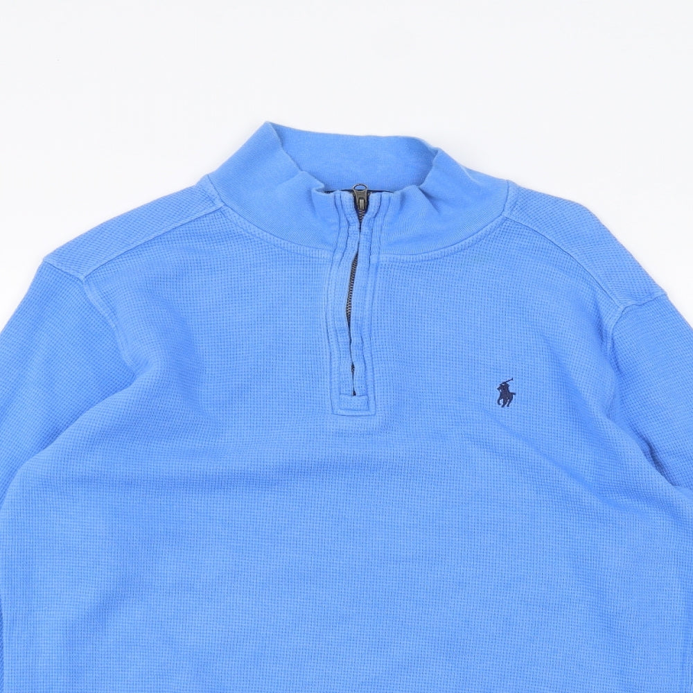 Polo Ralph Lauren Boys Blue   Pullover Jumper Size XL