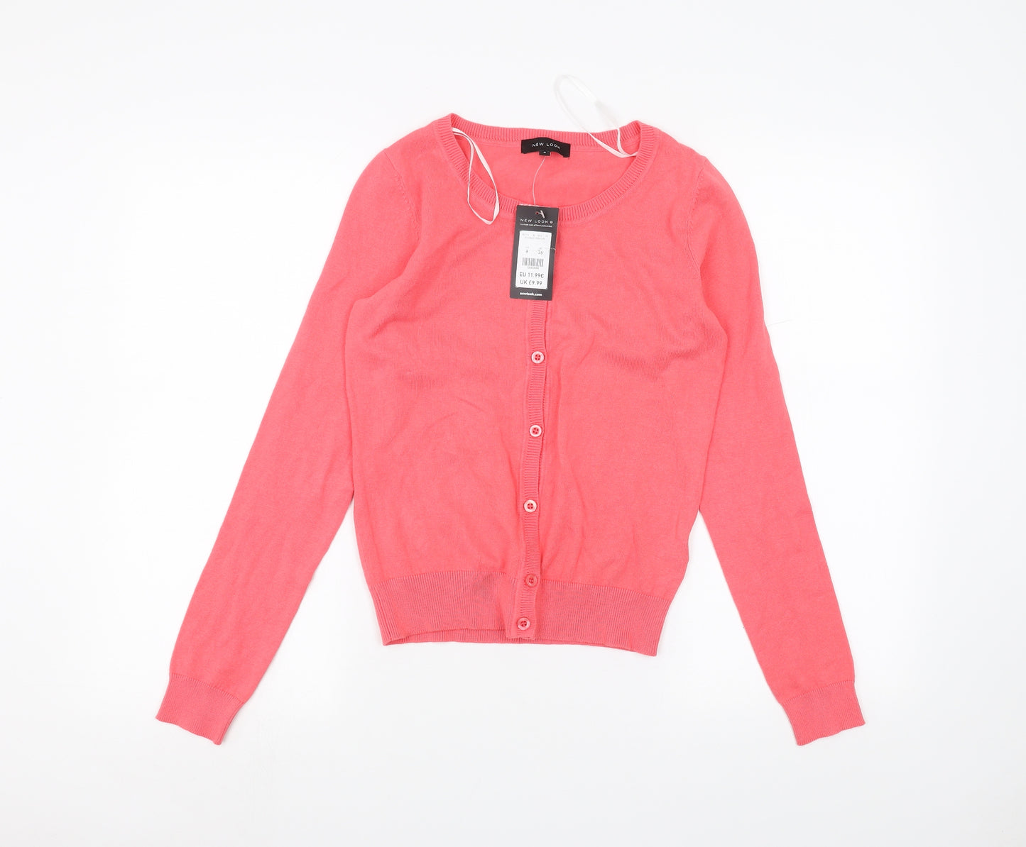 New Look Womens Pink   Cardigan Jumper Size 8