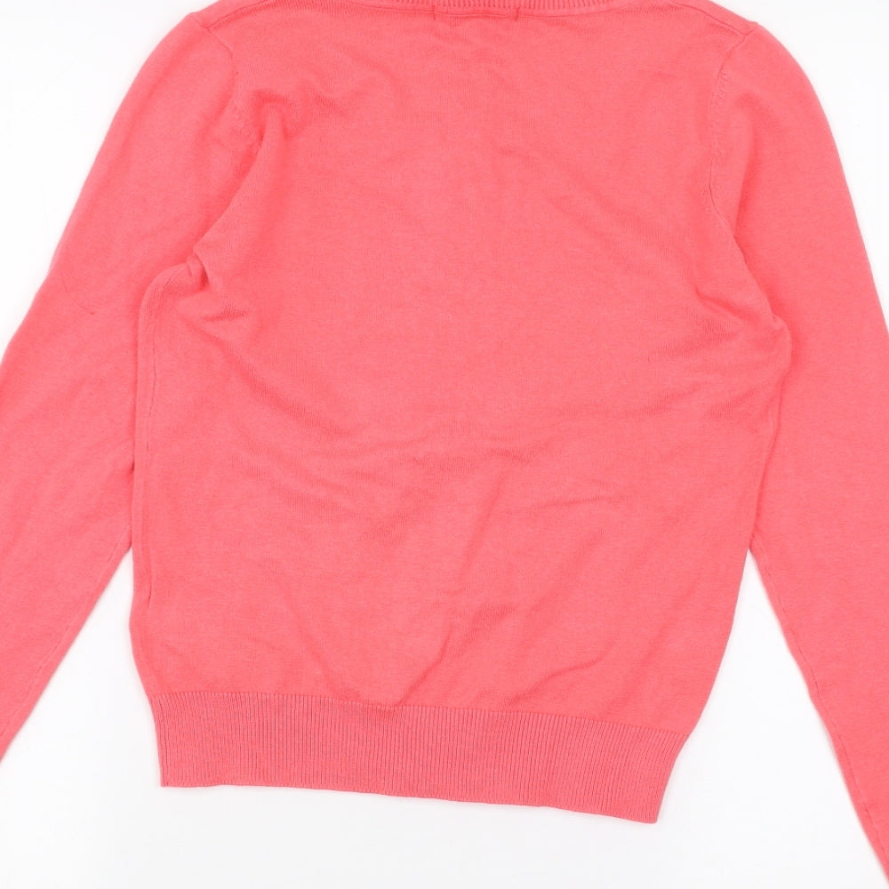 New Look Womens Pink   Cardigan Jumper Size 8