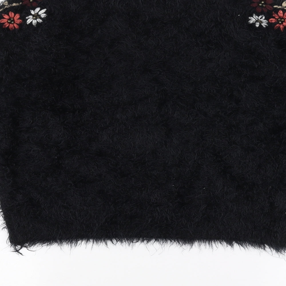 Falmer Heritage Womens Black   Pullover Jumper Size S