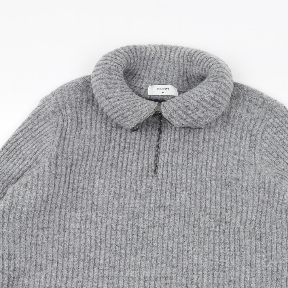 Object Womens Grey   Pullover Jumper Size XL