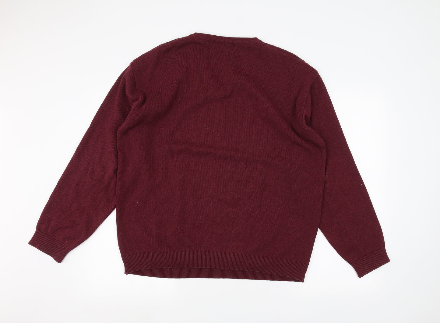 Lee Greenwood Mens Red   Pullover Jumper Size L