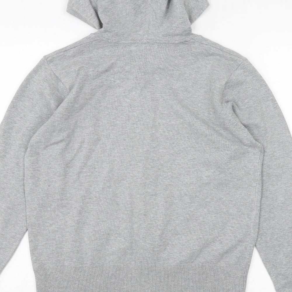 George Womens Grey   Full Zip Hoodie Size 16