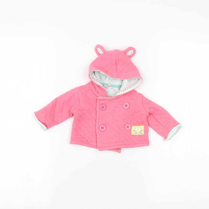 Crafted Baby Pink Jacket Size 0-3 Months