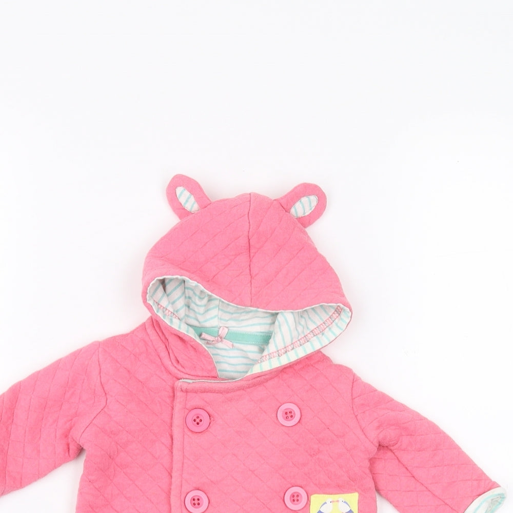 Crafted Baby Pink   Jacket  Size 0-3 Months