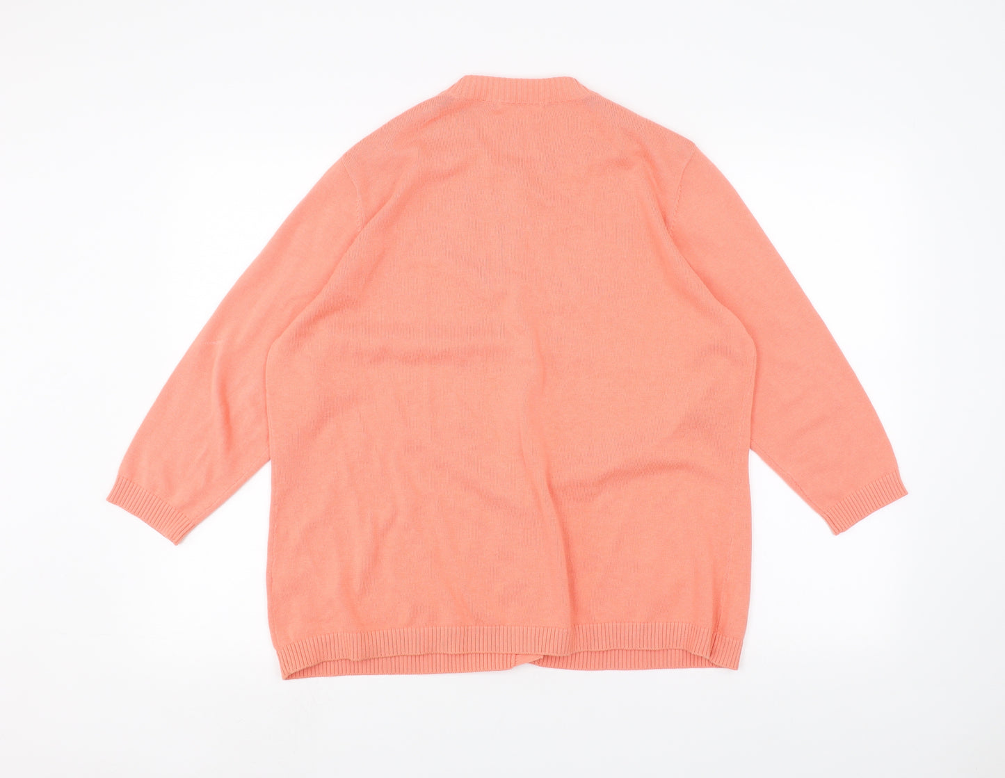 Marks and Spencer Womens Pink   Cardigan Jumper Size 18