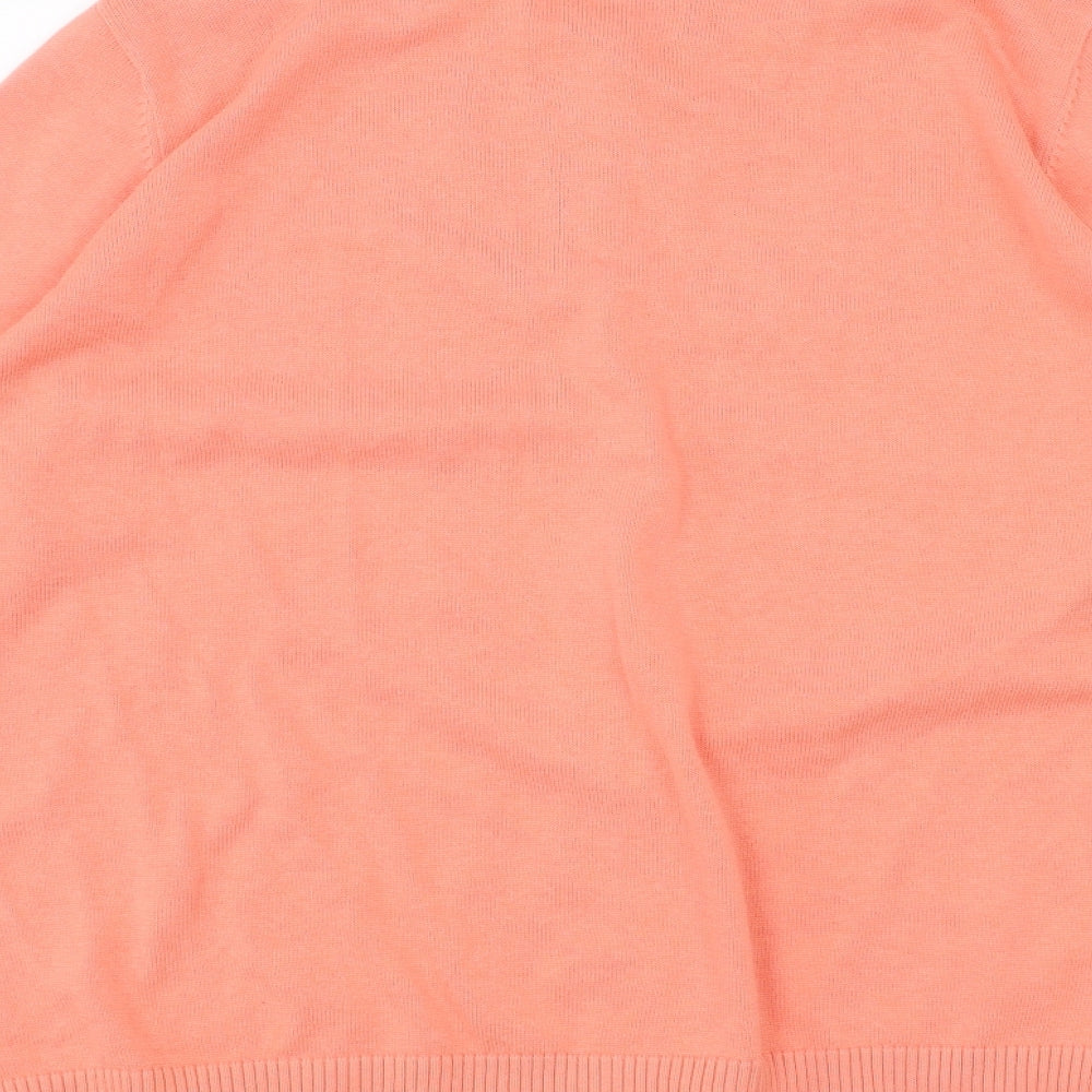 Marks and Spencer Womens Pink   Cardigan Jumper Size 18