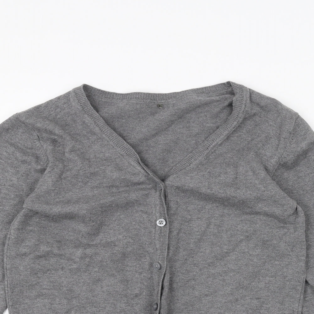 George Girls Grey   Cardigan Jumper Size 13-14 Years