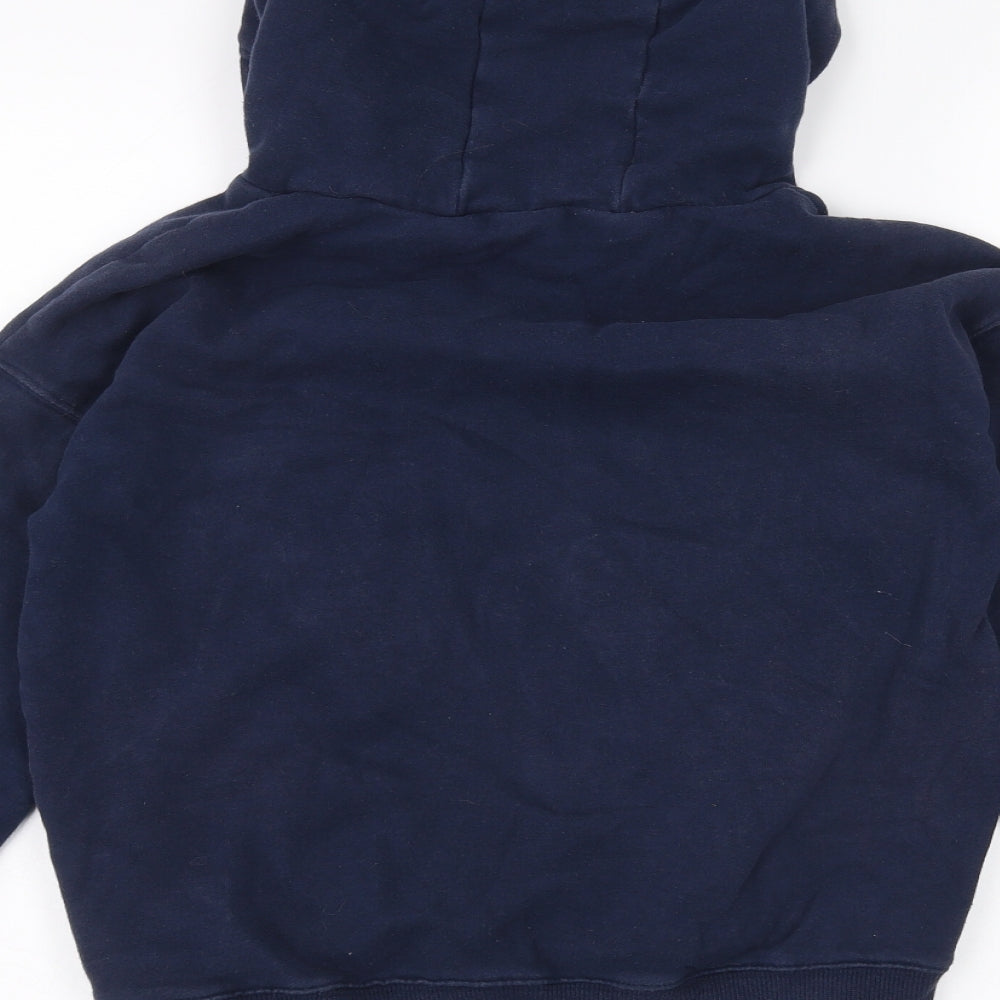 NEXT Girls Blue   Pullover Hoodie Size 13 Years  - Rainbow