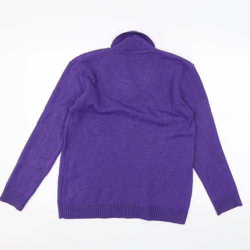 Preworn Womens Purple   Pullover Jumper Size S