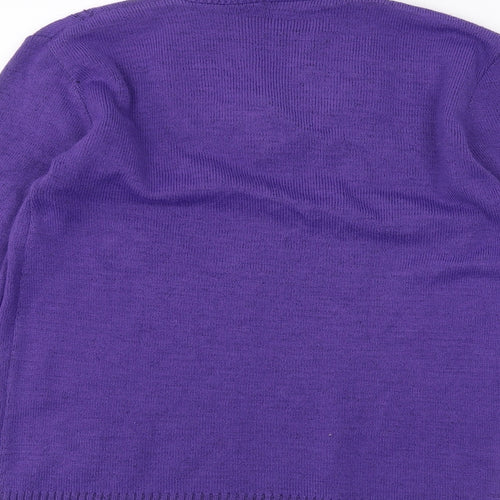 Preworn Womens Purple   Pullover Jumper Size S