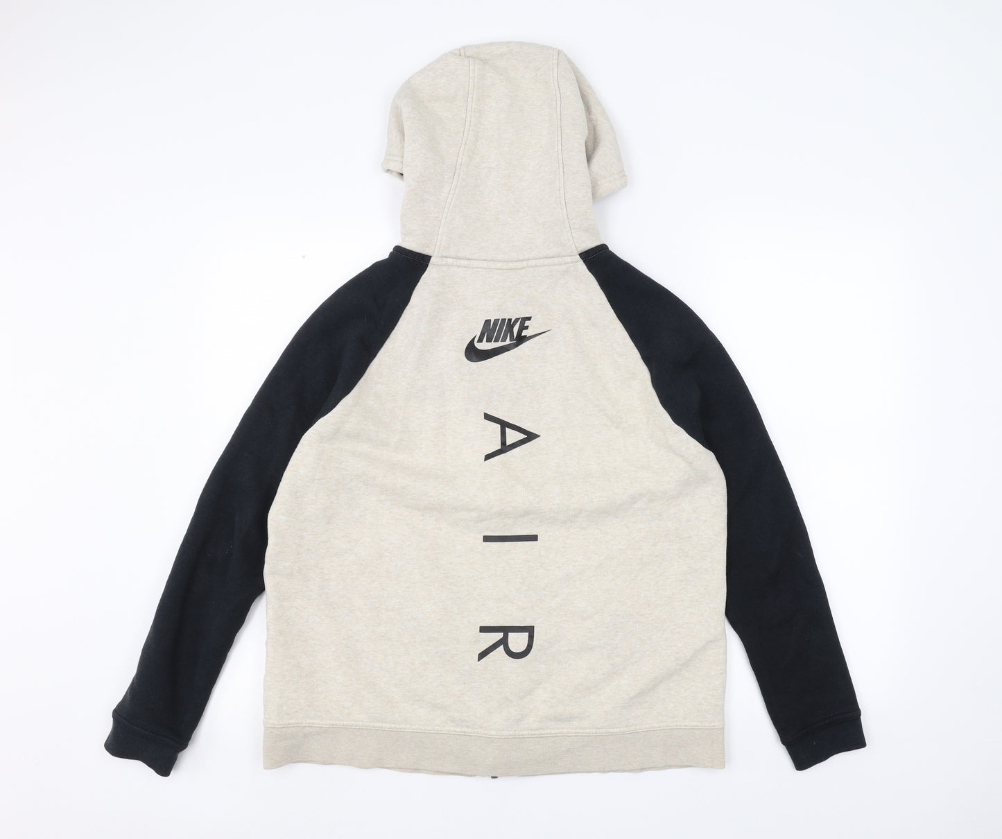 Nike Mens White   Full Zip Hoodie Size M